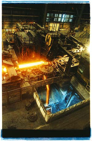 '1200 Tonne Bloom Shear', Bloom&Billet Mill, Scunthorpe 2007