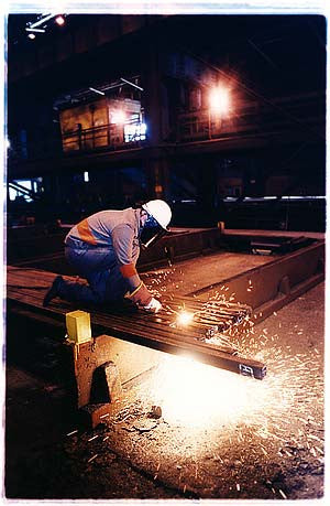 Burning I, Bloom&Billet Mill, Scunthorpe 2007