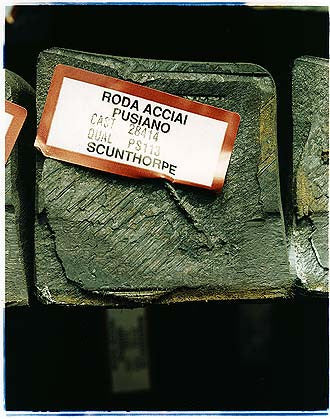 Labelled Free Cutting Steel, Bloom&Billet Mill, Scunthorpe 2007