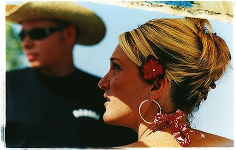 Jody and Jen, Famoso Raceway, California 2003