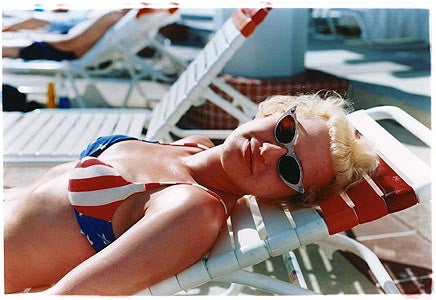 Stars Stripes Bikini Las Vegas 2001