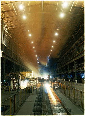View from the Scarfer, Bloom&Billet Mill, Scunthorpe 2007