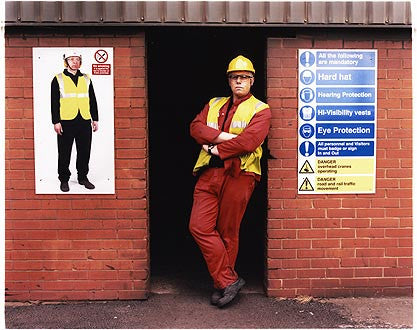 Garry White on the Hot Side, Bloom&Billet Mill, Scunthorpe 2007