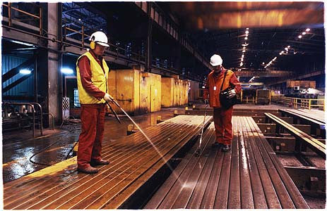 Ultra Sonic Testing, Bloom&Billet Mill, Scunthorpe 2007