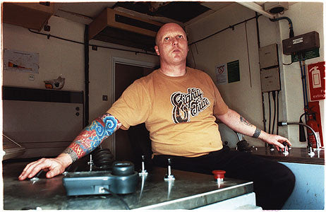 Paul Terry in Cooling Bank Pulpit, Bloom&Billet Mill, Scunthorpe 2007