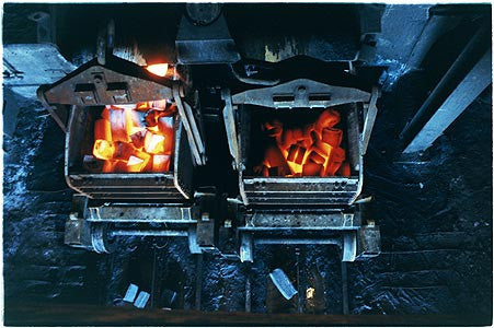 Crop end pans II, Bloom&Billet Mill, Scunthorpe 2007