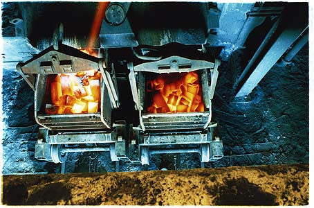 Crop end pans IV, Bloom&Billet Mill, Scunthorpe 2007