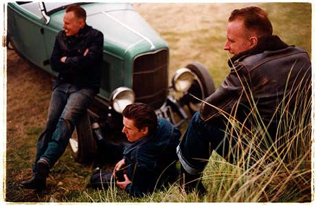 Jodi, Marcus and Jim, Norfolk 2003