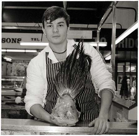 Butcher, Warrington Indoor Market 1987