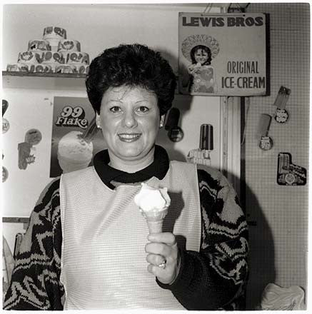 Ice Cream Parlour, Warrington Indoor Market 1987