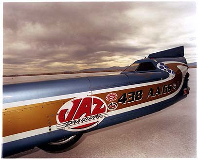 Haas Racing Streamliner, Bonneville, Utah 2003
