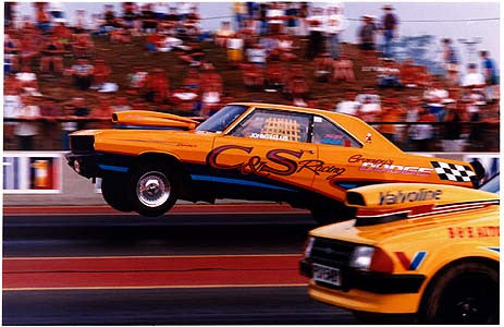 John Ellis - C&S Racing, Summer Nationals, Santa Pod 1997