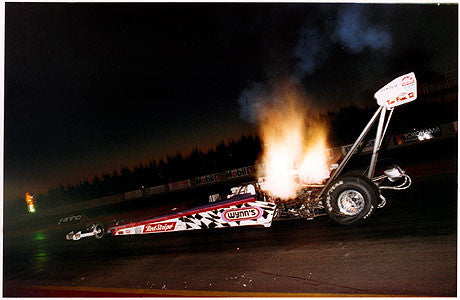 Barry Sheavills - Stagecoach VII, World Finals, Santa Pod 1997