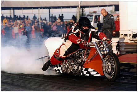Chris 'Cannon' Hannam, Santa Pod