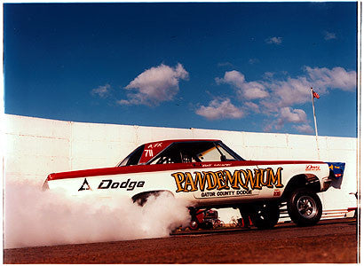 Daz's - 'Pandemonium', Hot Rod Drags, Shakespeare County Raceway 2001