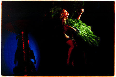 Catherine D'lish on Swing, "Tease-o-Rama" Hollywood 2003