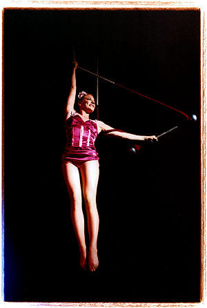 Trapeze Act, "Tease-o-Rama" Hollywood 2003
