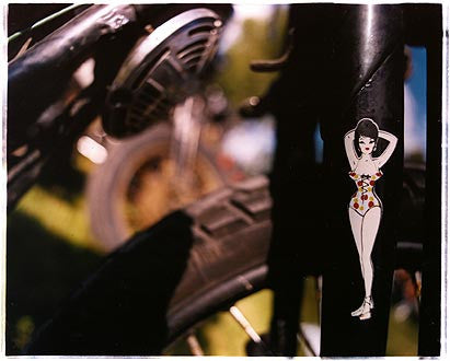 Motorcycle frame, Sweden 2004