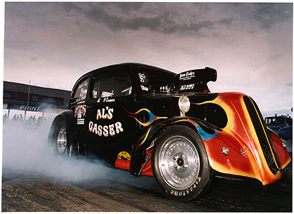 Al O'Connor - Al's Gasser, Main Event, Santa Pod 2004