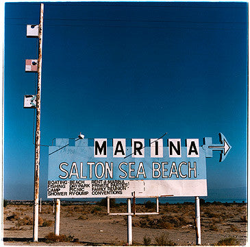 Marina Sign II, Salton Sea Beach, Salton Sea, California 2003