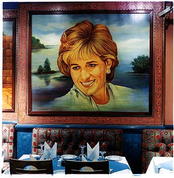 Diana - Cafe Bengal, Brick Lane, London 2004