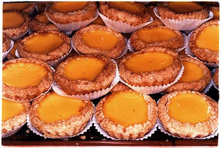 Egg Tarts, Charing Cross Road, London 2004