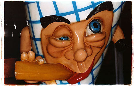 Chip Head (detail), Old Compton Street, London 2004