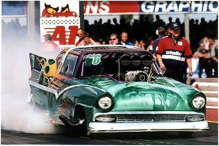 Mats Eriksson - Green Goblin, Main Event, Santa Pod 2004