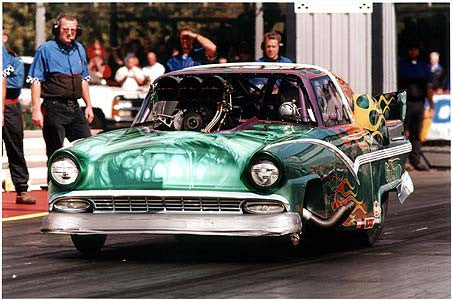 Mats Eriksson - Green Goblin II, European Finals, Santa Pod 2004