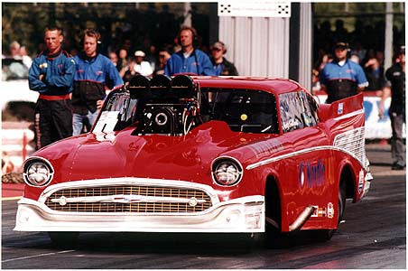 Micke Gullquist, European Finals, Santa Pod 2004