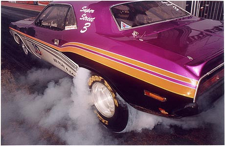 Jonas Dontanus - Burn out, Easter Thunderball, Santa Pod 2005