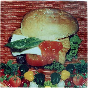 Burger Illustration I - Roundabout Cafe, Highway Corner, Islington, London 2004