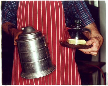 Bubba - Bubba's Arkansas Cafe Pit BBQ, Spitalfields Market, London 2004