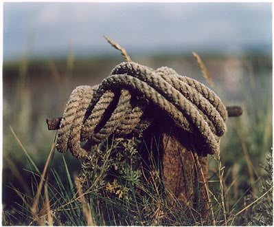 Mooring, Morston Quay, Norfolk 2003