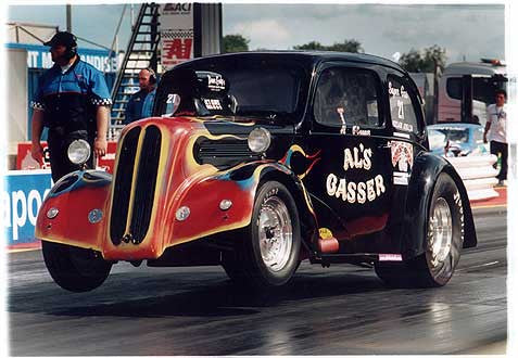 Al O'Connor - Al's Gasser, Main Event, Santa Pod 2005