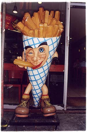 Chip Head, Old Compton Str, London 2004