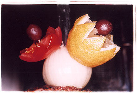 Kebab decoration - King's Kebab House, Earls Court, London 2004